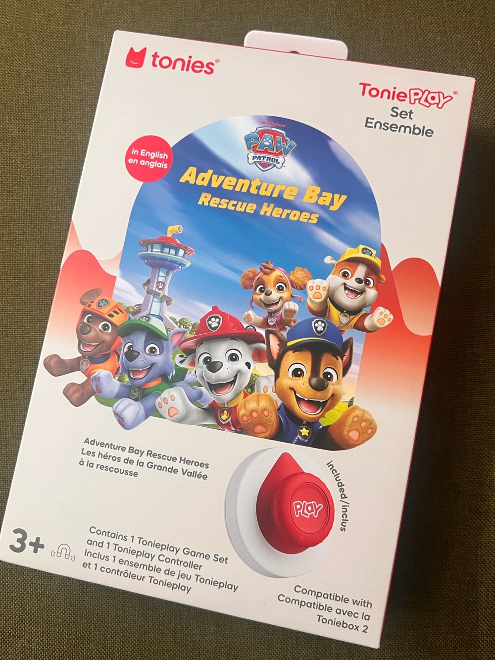 Tonies Paw Patrol Adventure Bay Toniebox 2 Game and Controller